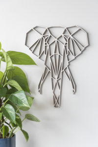 geometrischer Elefant